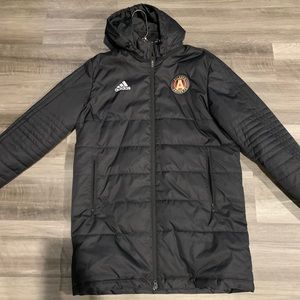 Atlanta United Adidas Winter Parka Coat